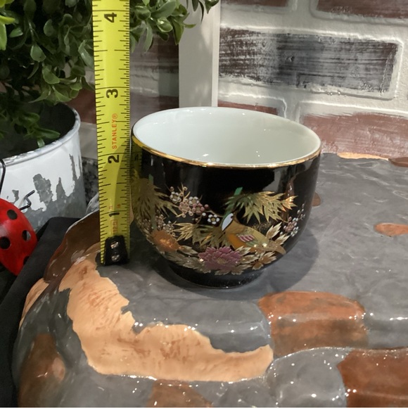 ⚫️ Vintage & Stunning - Japanese “Peacock Themed” Hot Tea Cup - Beautiful - Picture 8 of 8